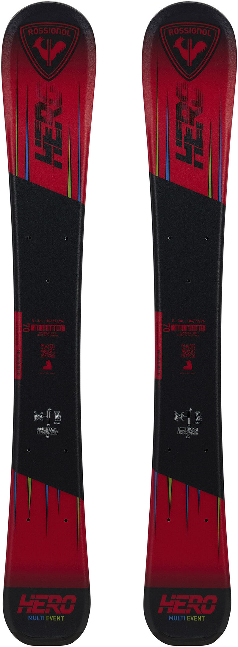 Rossignol HERO PRO PRE-DRILLED red