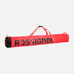 Rossignol Unisex Ski Bag Hero 2/3 pairs Adjustable 190-221 red