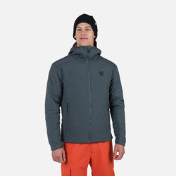 Rossignol Men's Opside Warm Insulated Hoodie Jacket grey