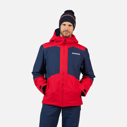 Rossignol Men's Rochrun Insulated Back-Logo Ski Jacket red