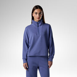 Rossignol Women's Chavanette Half-Zip Scuba Fleece blue